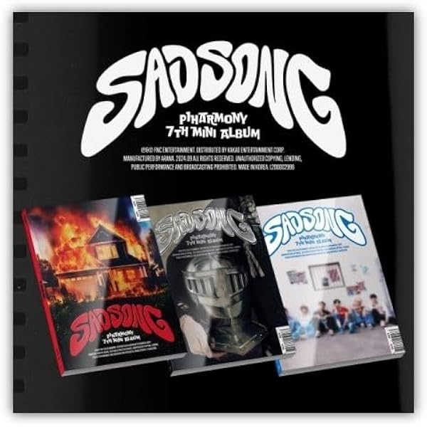 Amazon.co.jp: P1Harmony SAD SONG 7th Mini Album Standard D Version